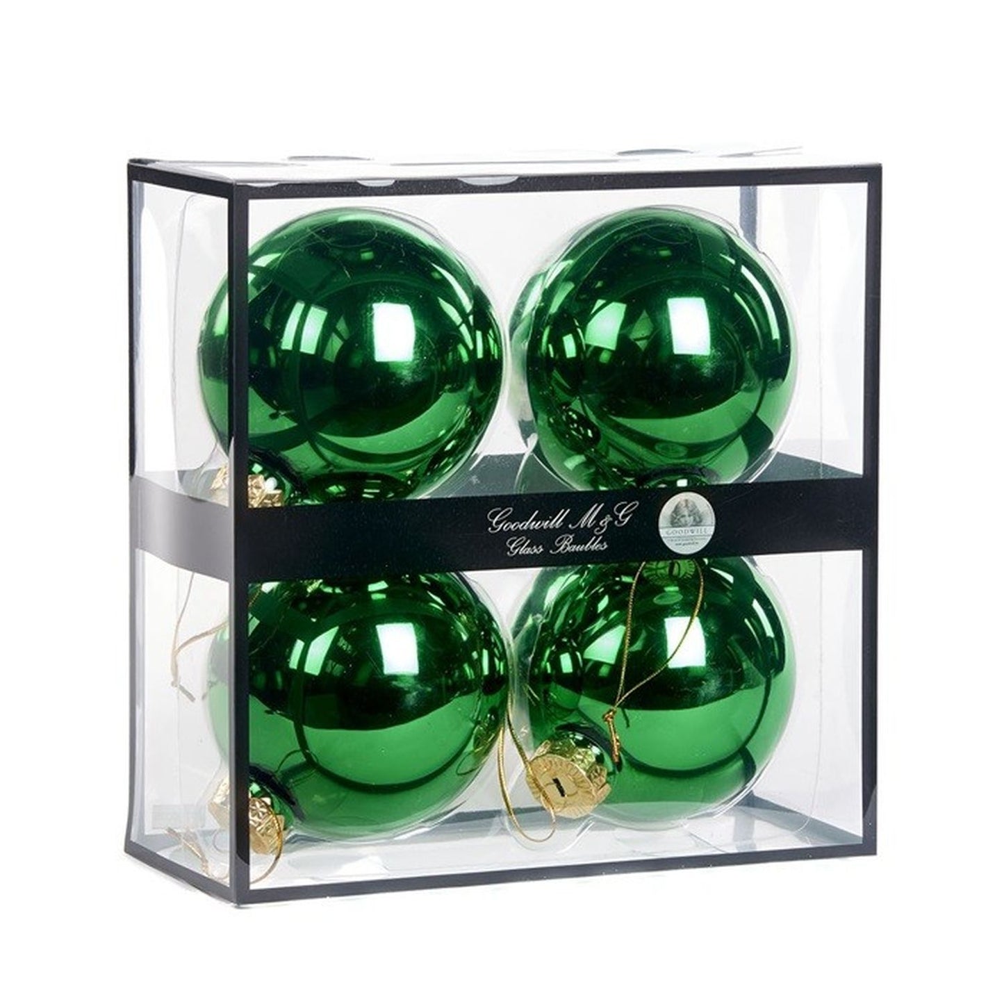 Goodwill Glass Uni Ball Box Of 4 10Cm