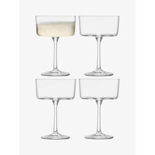 Load image into Gallery viewer, LSA International Set of 4 Gio Champagne/Cocktail Glass 230 ml. Clear