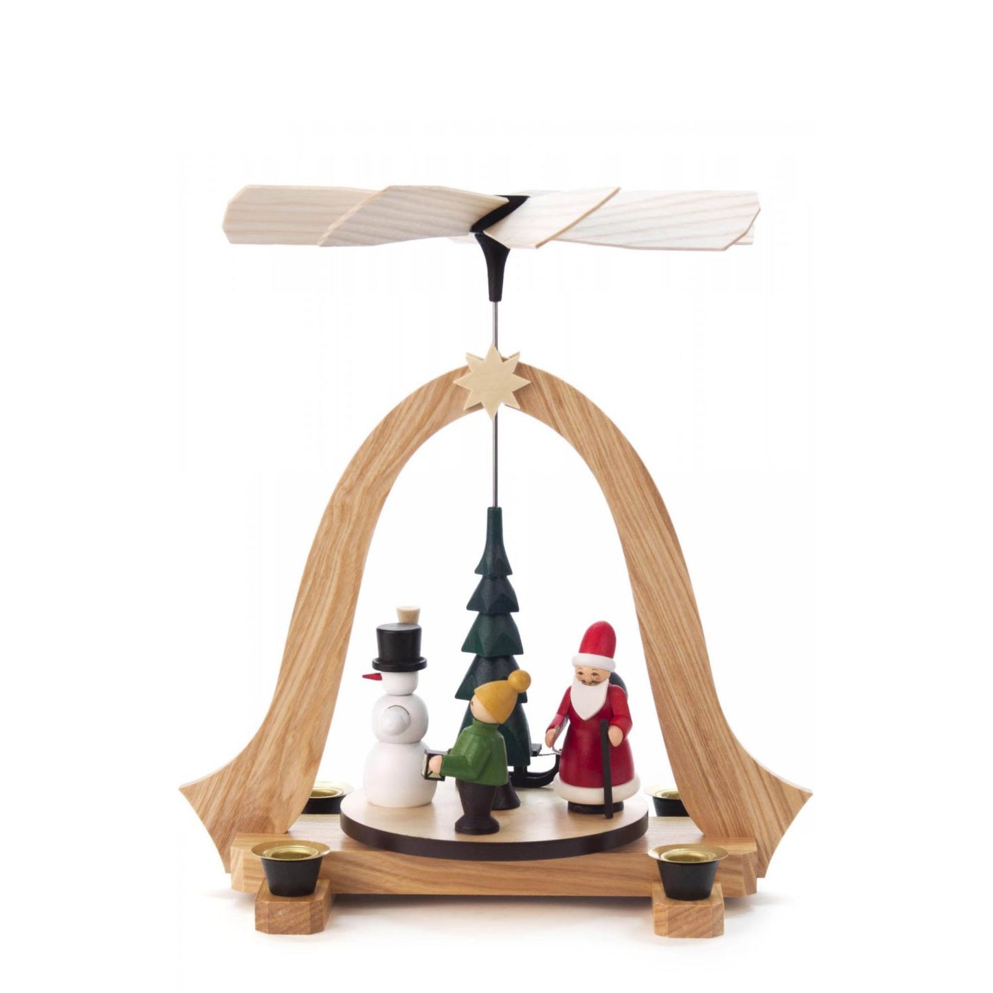 Alexander Taron Mini Pyramid - Xmas Santa Snowman