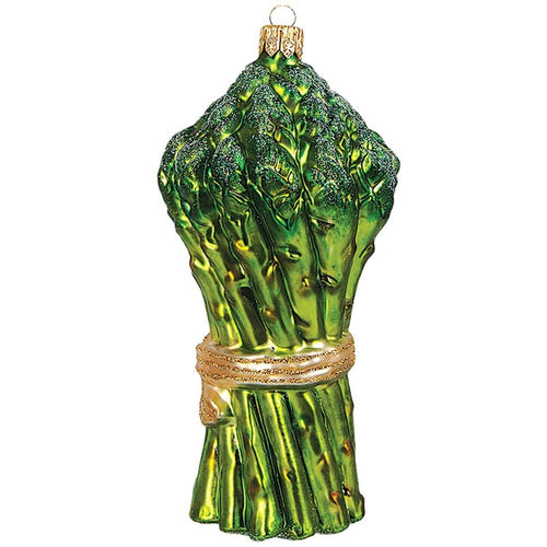 The Whitehurst Company Asparagus Ornament - Glass Blown Holiday Decor