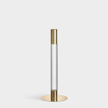 Load image into Gallery viewer, Orrefors Lumiere Candlestick Gold