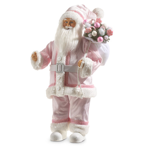 Raz Imports 2023 Jingle & Cocoa 18" Santa With Bag