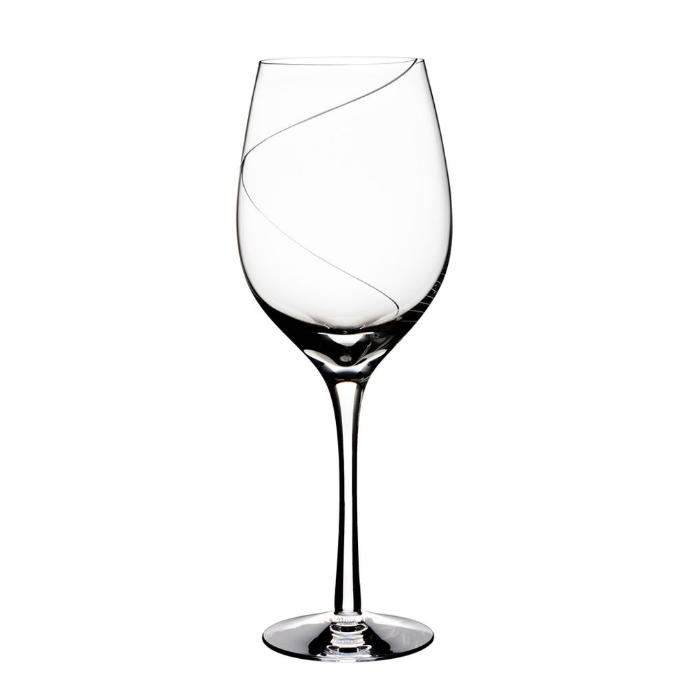 Kosta Boda Line Goblet, Glass, Clear
