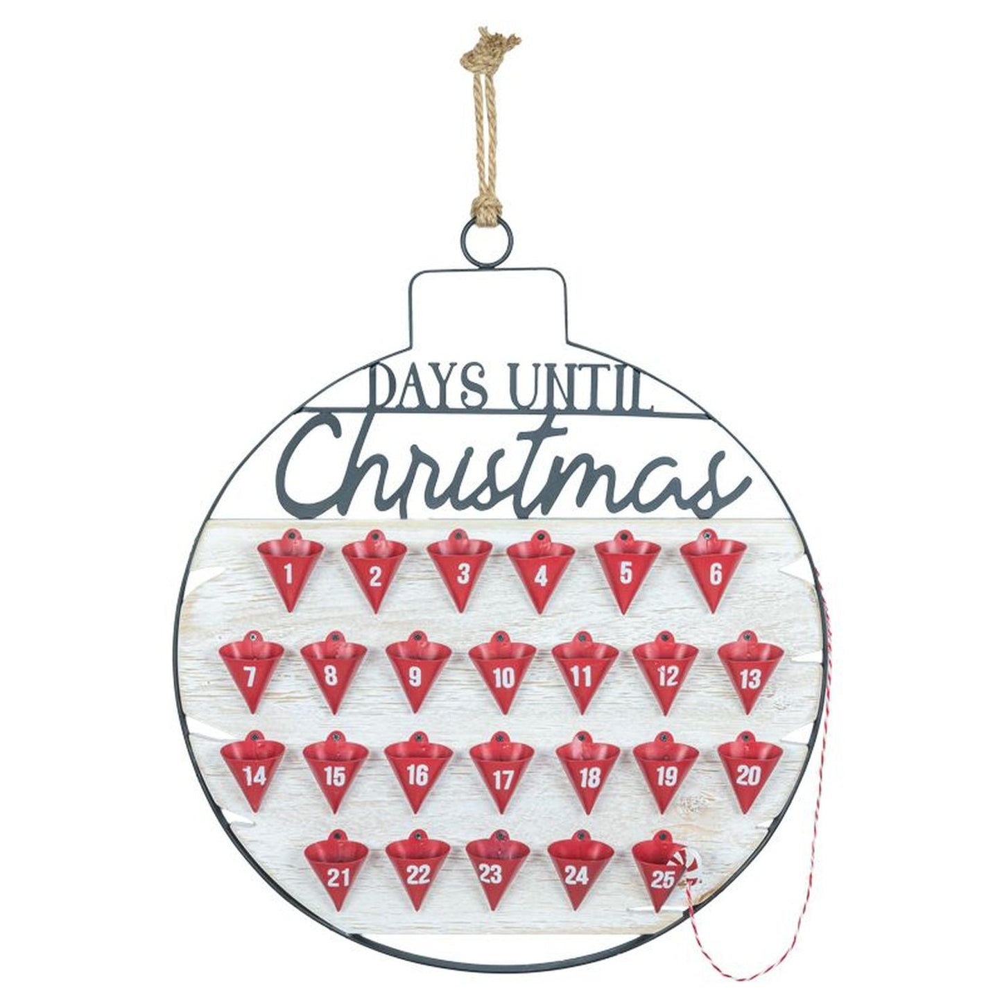 Hanna's Handiworks Days Until Christmas Ornament Countdown Hanger
