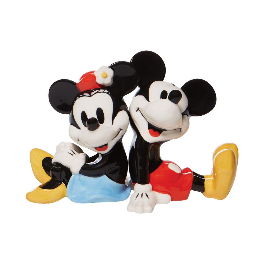 Enesco Disney Ceramics Mickey & Minnie Salt & Pepper