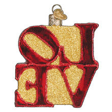 Load image into Gallery viewer, Old World Christmas Love Ornament
