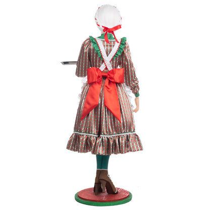 Katherine's Collection Seasoned Greetings Mama Maple Server, 58 Inches, Green/White