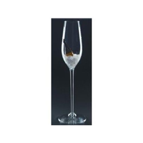 Grainware Grand Stemware Acrylic Champagne Flute, Jumbo, 7" by Grainwaire