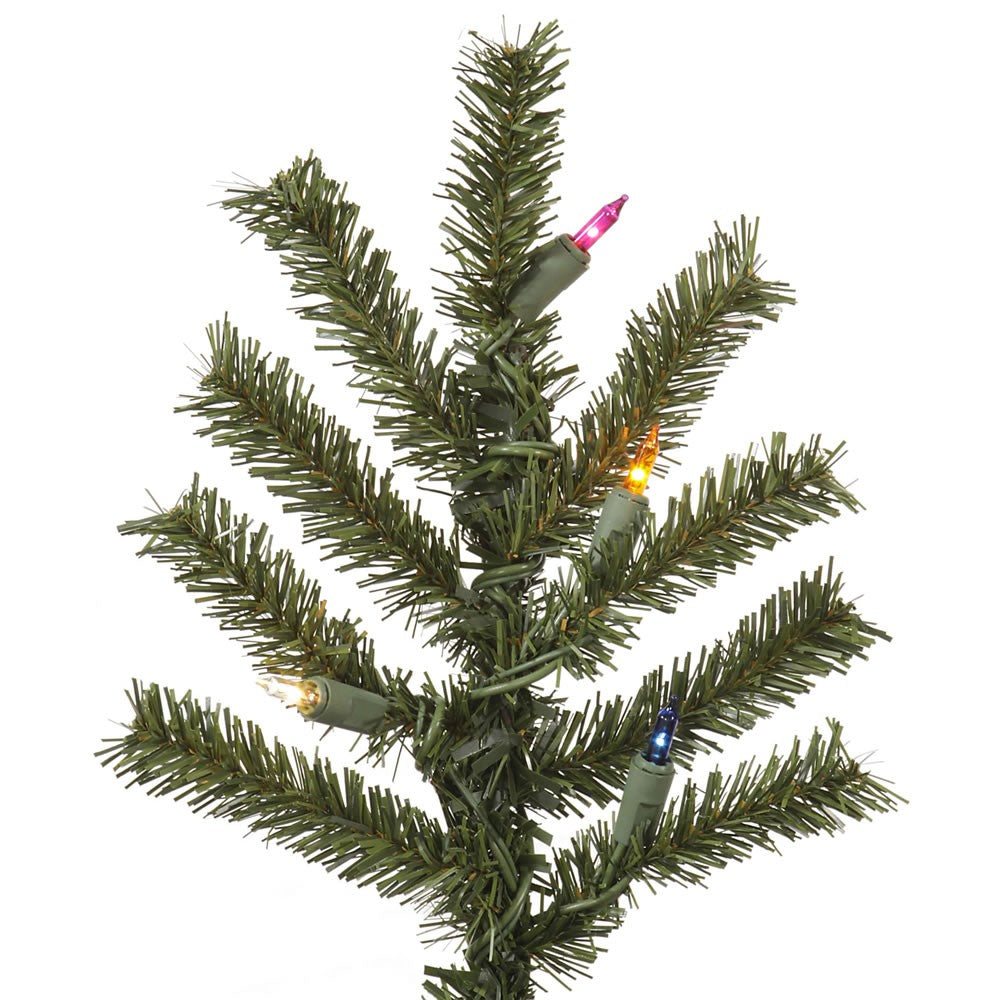 Vickerman 9' Natural Alpine Artificial Christmas Tree Unlit, PVC