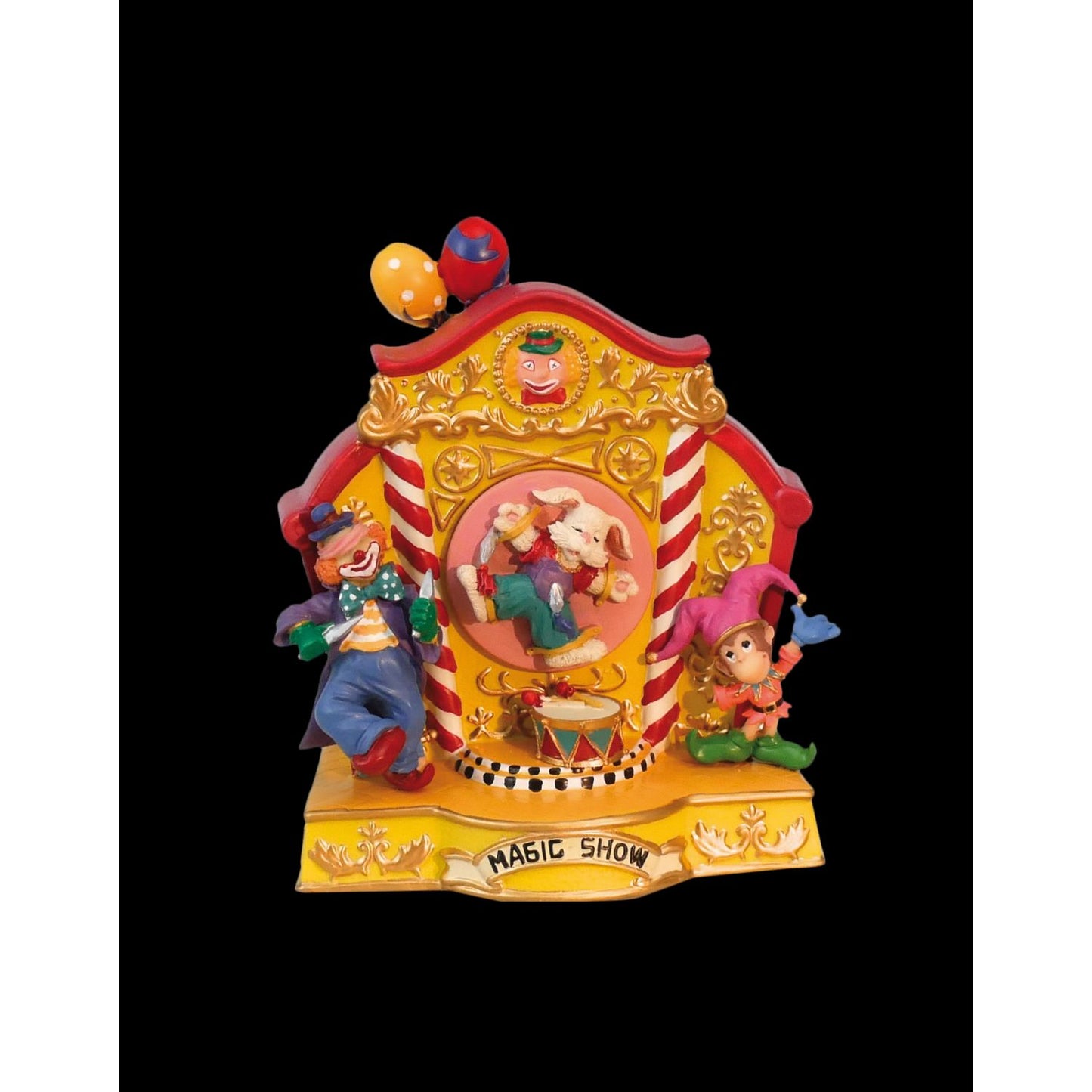 Musicbox Kingdom 6.9" Circus With Figures Features Moving And Turning Parts