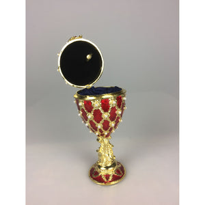 Musicbox Kingdom 5.3" Jewelry Egg Plays “A Little Night Music”