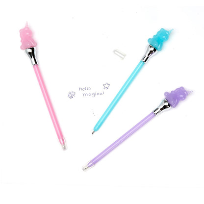 Two's Company Refill For Magi-Cool 24-Pieces Light Up Unicorn Pen in 3 Colors