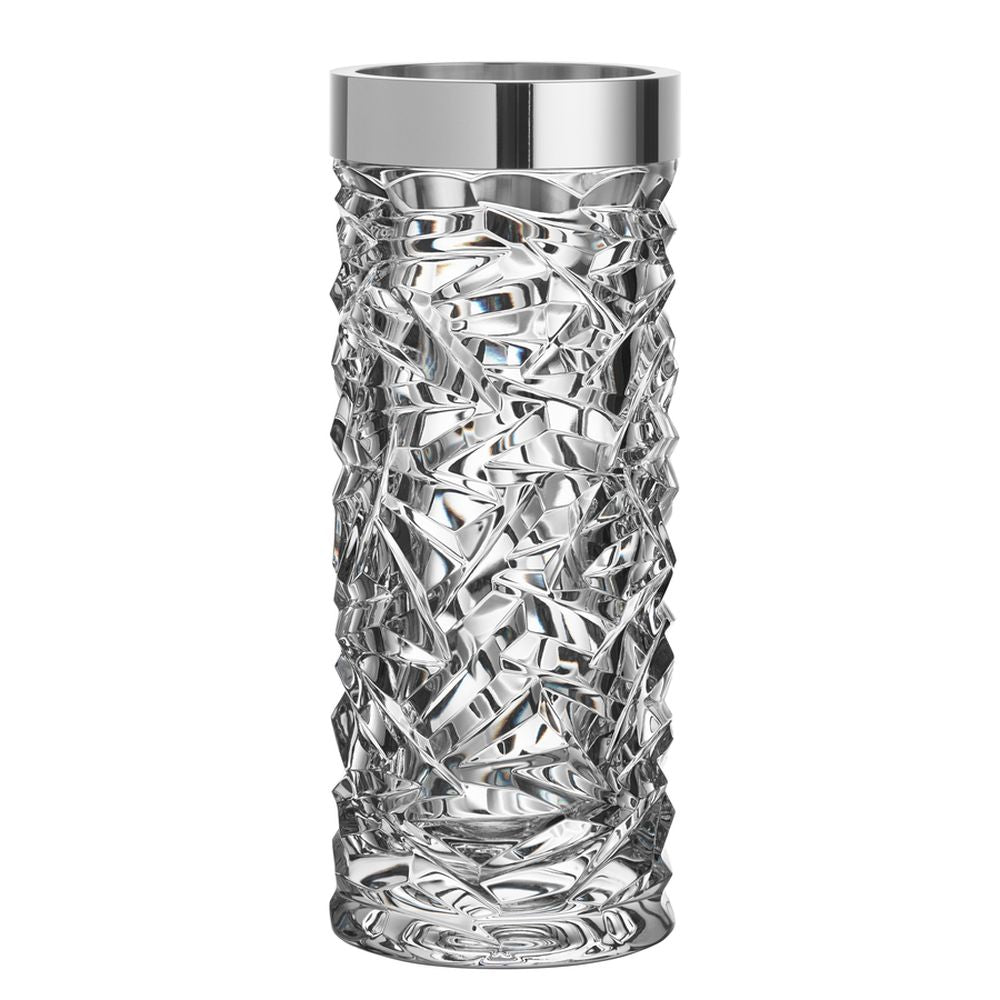 Orrefors Carat 9.44 Inch Vase, Crystal, Clear
