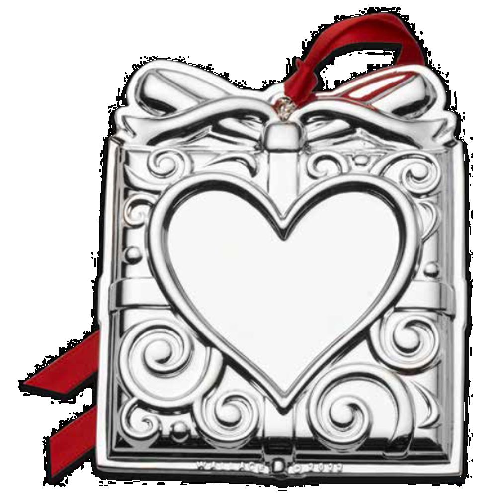 Wallace Engraveable Silver Plated Ornament (Giftbox) - 10th Edition