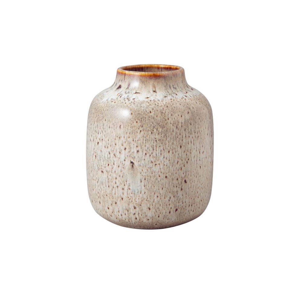 Villeroy & Boch Lave Home Nek Vase Small Beige, 41.5oz
