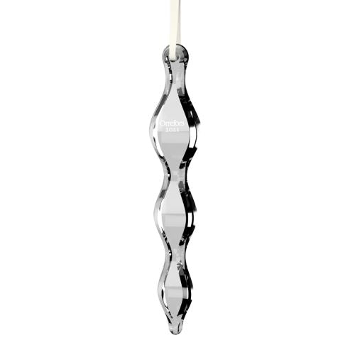Orrefors Annual Ornament Icicle 2021