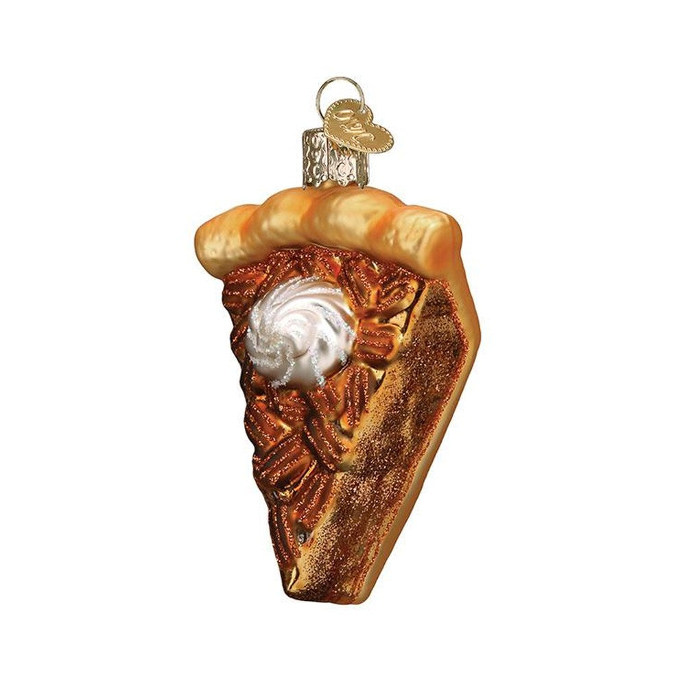 Old World Christmas Piece Of Pecan Pie Ornament
