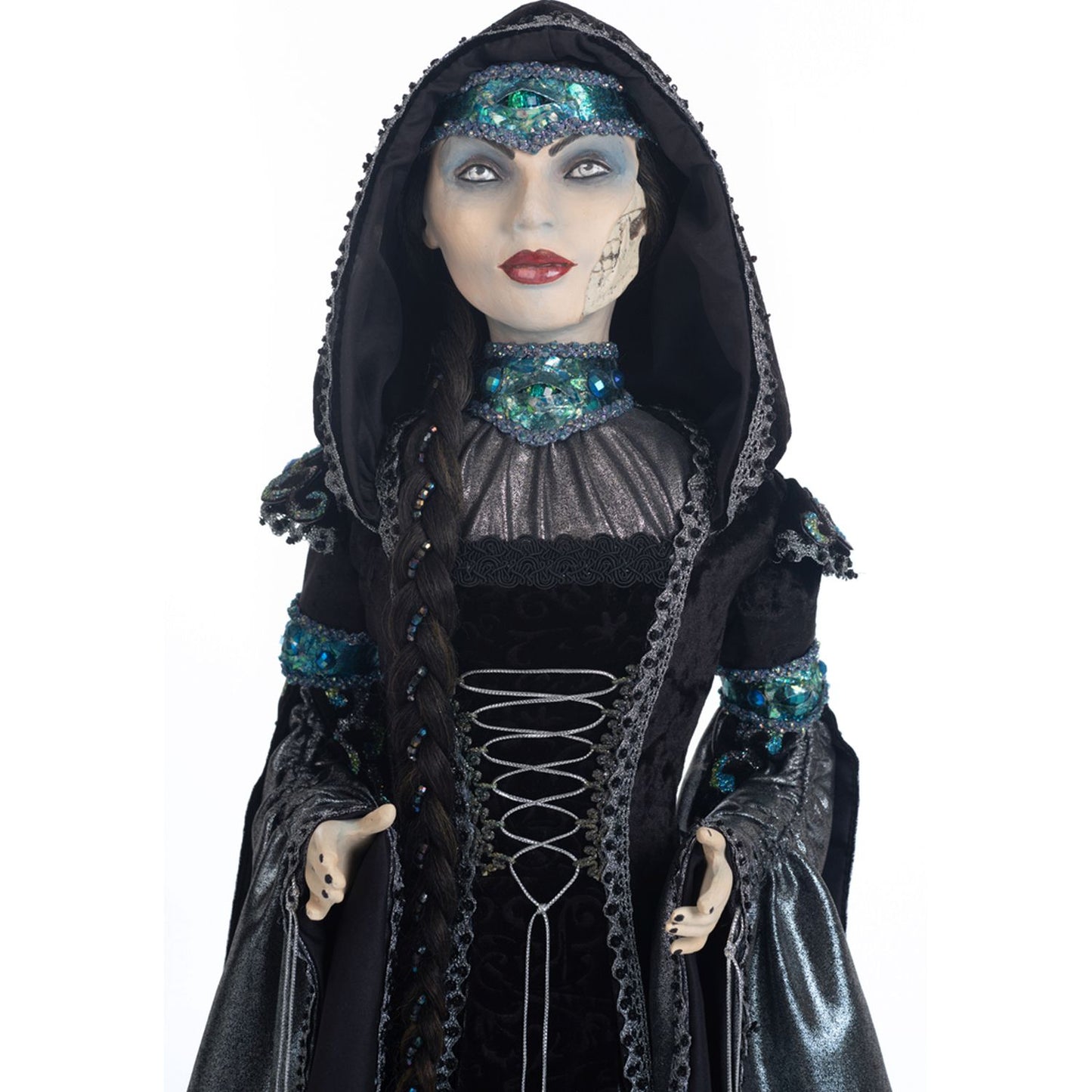 Katherine's Collection 2023 Tanda The Seer Doll 32-Inch, 36 Inches, Black Resin