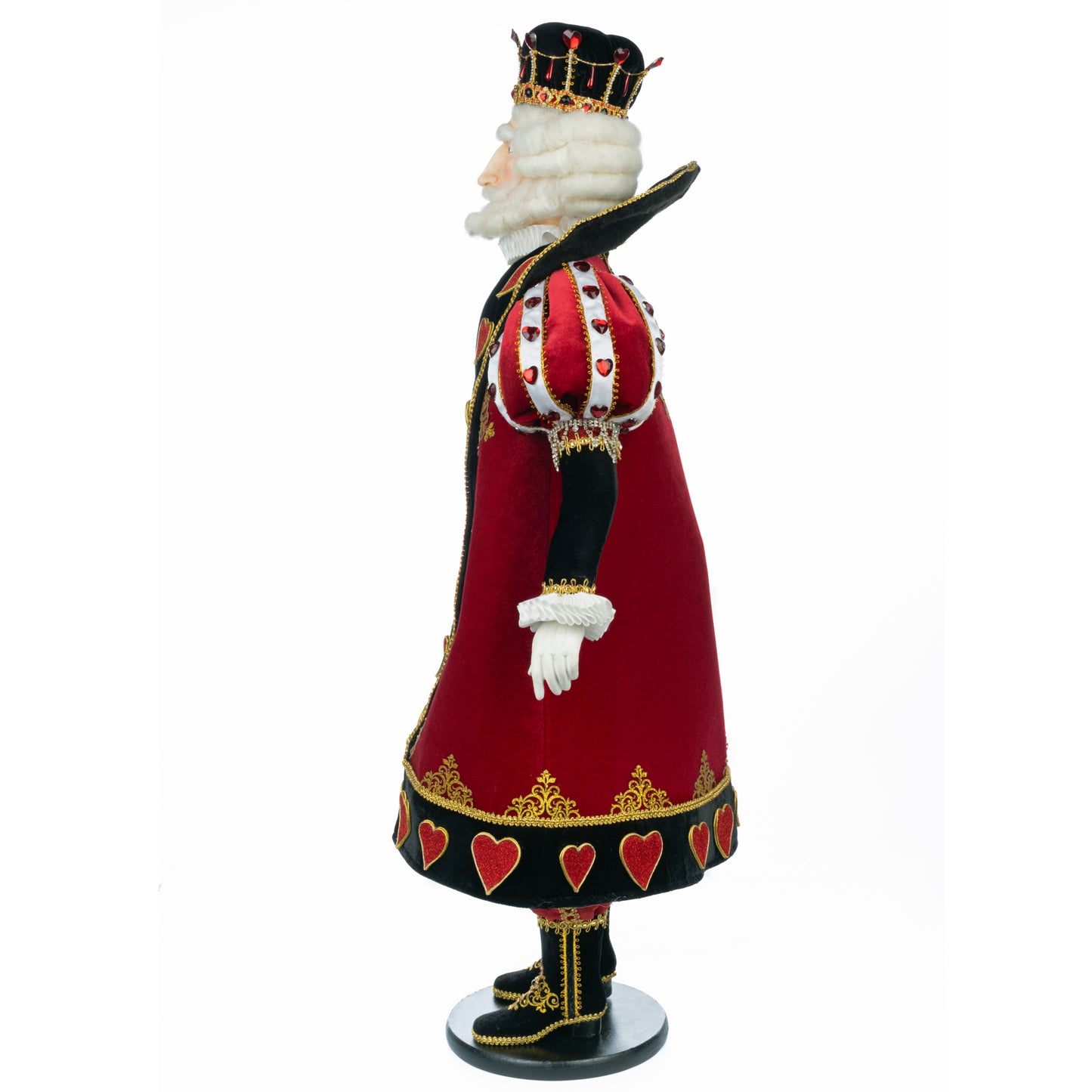 Katherine's Collection LIMITED EDITION Hearts & Wonderland King Of Hearts Doll, 32-Inch