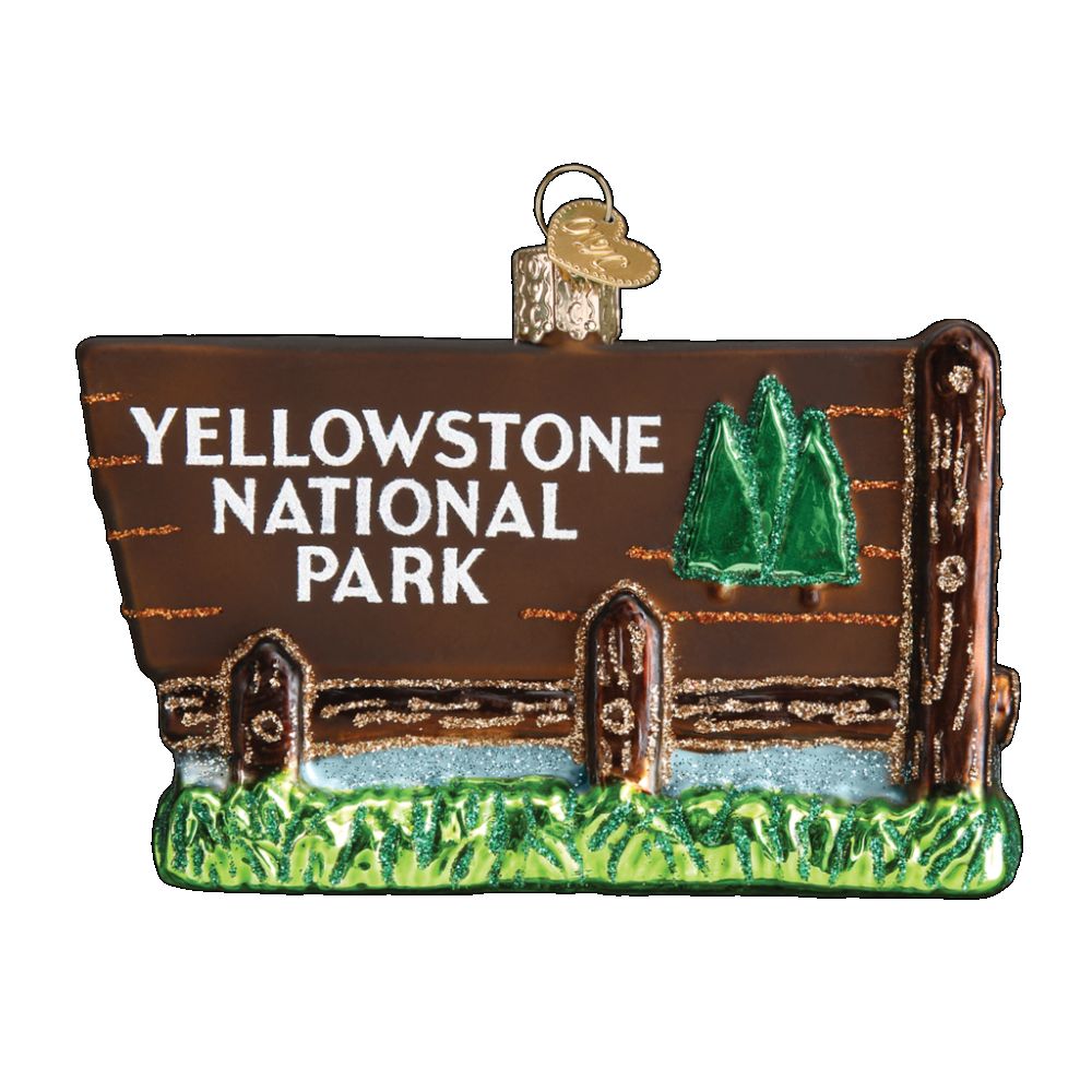 Old World Christmas Yellowstone National Park Ornament