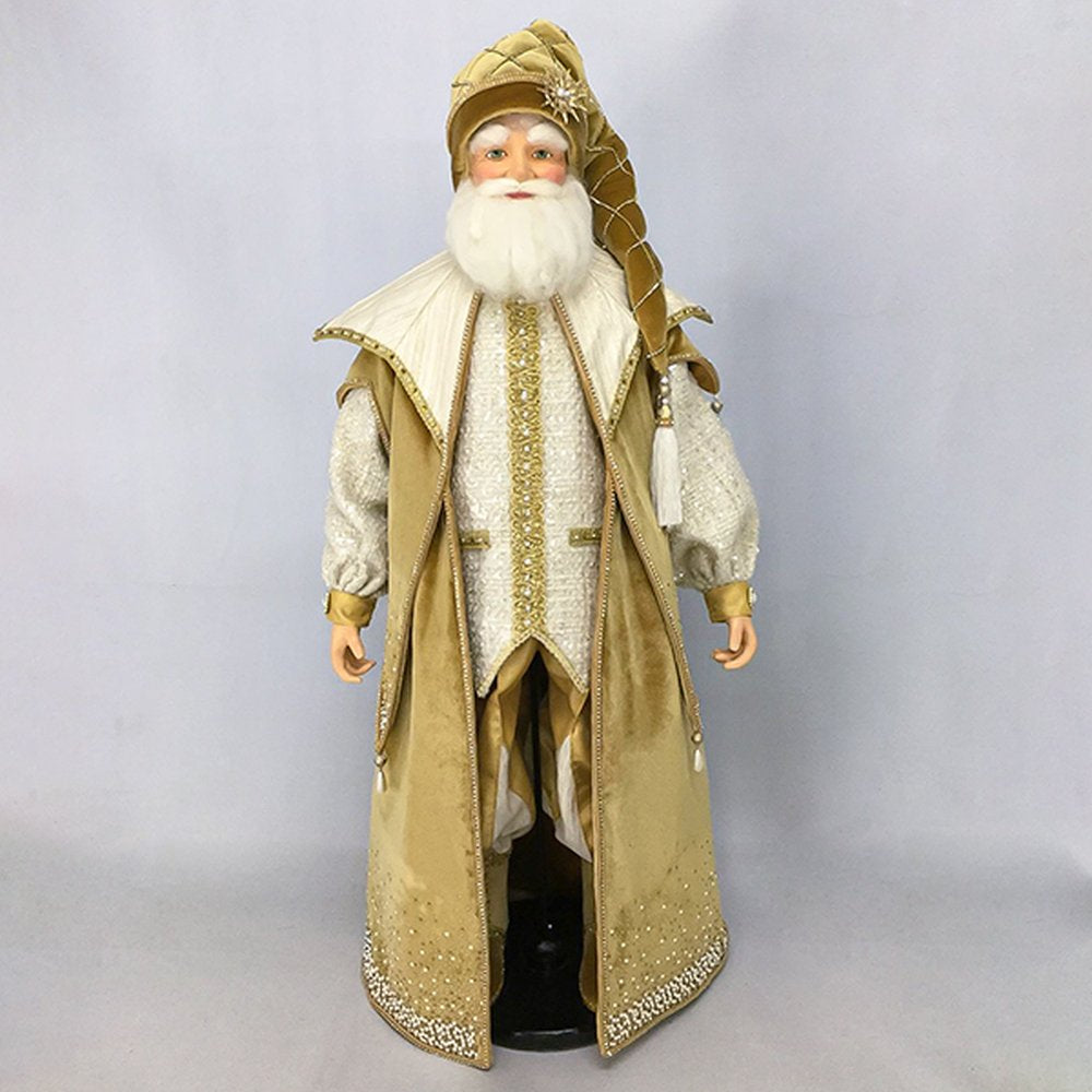 Katherine's Collection 2020 Moon Struck Santa Doll, 32 Inches