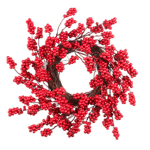 Goodwill Berry Cluster Wreath Red