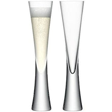 Load image into Gallery viewer, LSA International Moya Champagne Flute, Clear, Set of 2