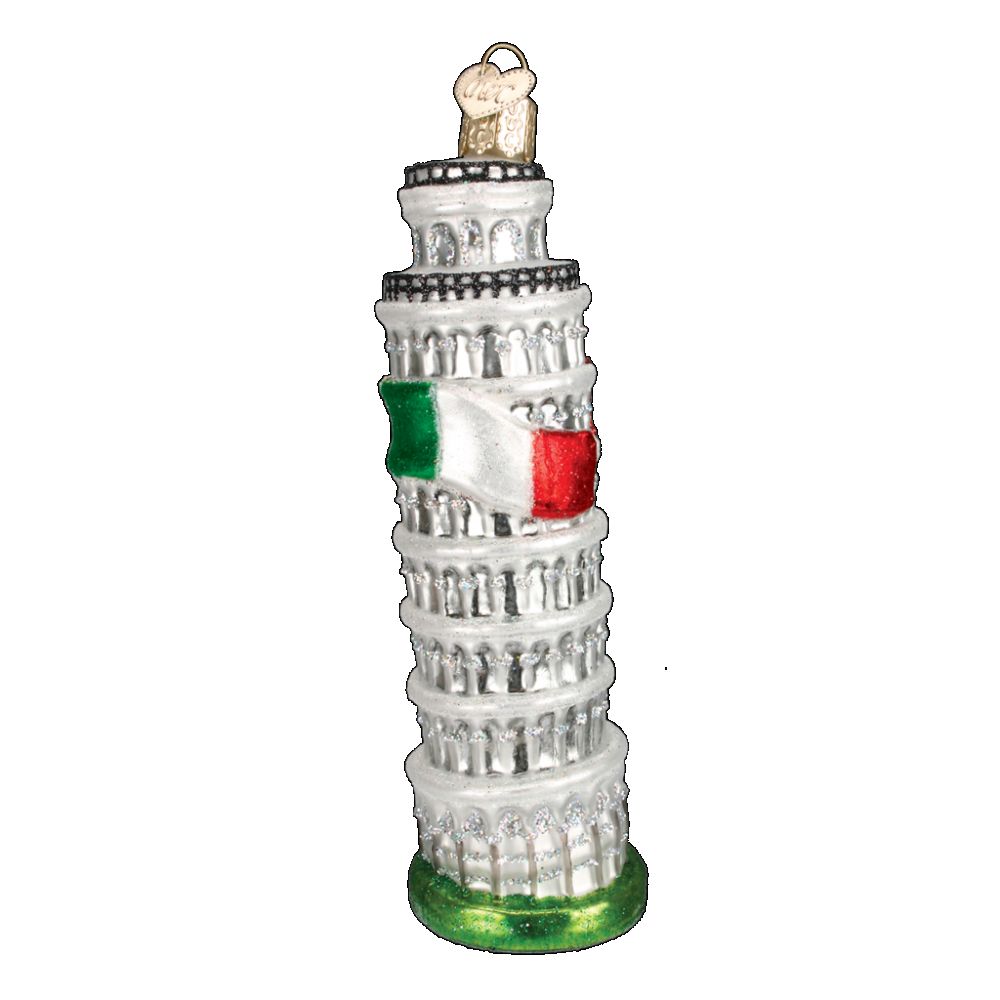 Old World Christmas Leaning Tower Of Pisa Ornament