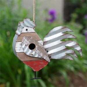 Your Heart's Delight Birdhouse - Rooster