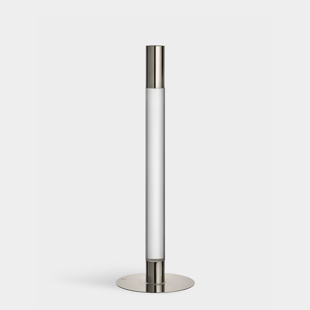 Orrefors Lumiere Candlestick Silver