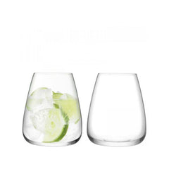 LSA International Wine Culture Water Glass, Set of 2, Glass