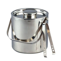 Leeber Ice Bucket With Tongs, 3 Qt.