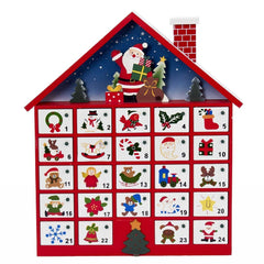 Kurt Adler Santa House Advent Calendar For Gift Filling