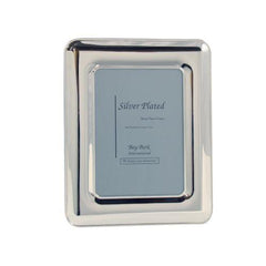 Bey Berk Silver Plated 5"X7" Picture Frame With Easel Back