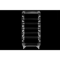 William Bounds Hollywood Retro Seven Layers Etagere, 76" x 18" x 23"
