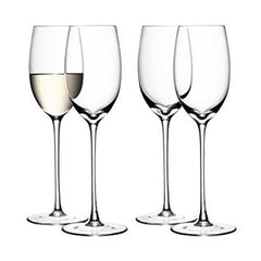 LSA International Wine White Wine Glass Clear, Set of 4, Glass