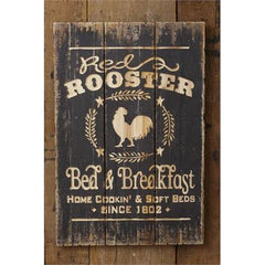 Your Heart's Delight Sign - Rooster