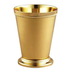 Leeber Mint Julep Cup, 4 3/8", 12 Oz, Gold-Plated