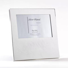 Bey Berk Silver Plated 4"X6" Picture Frame With Easel Back