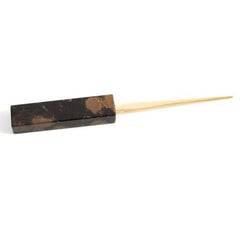 Bey Berk "Tiger Eye" Marble With Gold Plated Letter Opener