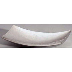 Leeber Curve Tray, 15" x 8.25" Stainless Steel,  Doublewall