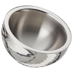 Leeber Serving Bowl, 6", Stainless Steel, Dual Angle, Doublewall