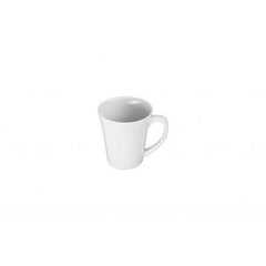 BIA Cordon Bleu Ribbed Mug, 16 oz, Set of 4, White, Porcelain
