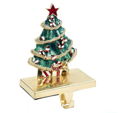 Kurt Adler Christmas Tree Stocking Holder, Red