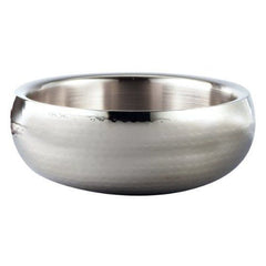 Leeber Round Serving Bowl, 11", Stainless Steel Doublewall